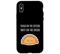 Tough on The Outside Sweet on The Inside Empanada Lover Coque pour iPhone X/XS