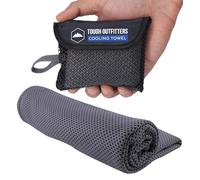 Tough Outdoors Serviettes rafraîchissantes - Serviettes pour Le Cou et Le Visage pour la Chaleur Estivale - Refroidissement Rapide pour la Salle de Sport, la Course, Le Golf, Le Yoga et Le Sport.