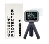 Tough Tactical Tools Lot de 3 films protecteurs d'écran compatibles avec Garmin Xero® C1 Pro Chronographe, ultra fin 0,46 mm, verre trempé, anti-rayures dureté 9H, adsorption électrostatique.