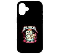 Tough Yeti Punch Monster avec Singe Toy Graphic Coque pour iPhone 16