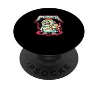 Tough Yeti Punch Monster avec Singe Toy Graphic PopSockets PopGrip Adhésif