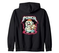 Tough Yeti Punch Monster avec Singe Toy Graphic Sweat à Capuche