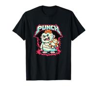 Tough Yeti Punch Monster avec Singe Toy Graphic T-Shirt