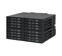 ToughArmor MB516SP-B - Adaptateur pour baie de stockage - 5,25 po. à 2,5 po. - noir