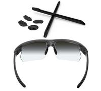 ToughAsNails Kit de remplacement en caoutchouc noir pour lunettes de soleil Oakley Bisphaera