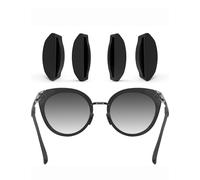 ToughAsNails Plaquettes de nez de rechange noires pour lunettes de soleil Oakley Frogskins Range/Top Knot RX OO9284/Wildrye OO9230/HSTN OO9242/HSTN Metal OO9279