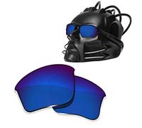 ToughAsNails Verres polarisés de rechange pour lunettes de soleil Oakley Half Jacket 2.0 XL OO9154, bleu nuit, taille unique