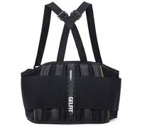 TOUGHBUILT Ceinture avec bretelles et soutien dorsale TB-45G-M - Noir - L