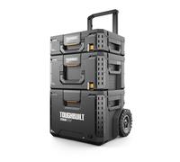 TOUGHBUILT Kit roulant 3 boites à outils Stack Tech - TB-B1S3-B-70R