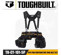 TOUGHBUILT TB-CT-101-5P 5pc Pro entrepreneur outil ceinture ensemble taille sac ceinture bandoulière accessoires pour outils électriques TB-CT-101-5