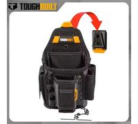 TOUGHBUILT TB-CT-34 Petite pochette pour électricien réglable 13 poches robuste 6 couches Construction multifonctionnelle sac à outils de rangement TB-CT-34