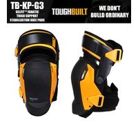 ToughBuilt TB-KP-G3 GelFit ™ Fanatic - Support de cuisse Stabilisation Genouillères Outils de protection Accessoires TB-KP-G3