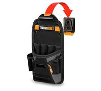 ToughBuilt - Technician Pouch - Pockets & Loop, Adjustable Holster, Snug-fit Screwdriver Loops, Secure Multi-Tool Holder Accessory (ClipTech ™ Hub Included)