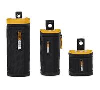 Toughbuilt Boîtes de rangement Tower SoftBox TB-192-B-BEA – Lot de 3