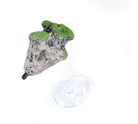 TOUISEDGI Aquarium Fish Tank Floating Rocks Landscape Moss Suspended Stone Decoration for Eco-Friendly Fish Environment (Levitation (Small Size))