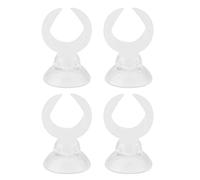 TOUISEDGI Aquarium Fish Tank Suction Cup Clips Airline Tube Holders Clamps Suitable for Glass Stainless Steel Surface (Diamètre intérieur Blanc 14,6 mm)