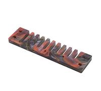 TOUISEDGI Comb Harmonica Part, Acrylique Harmonica Peigne pour Marine Band Crossover/Deluxe Acrylique Instrument à Vent Accessoires(ambre)