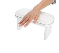 TOUISEDGI Nail Art Manicure Hand Rest Cushion Soft Comfortable Solid Color Support for Nail Artists (White)