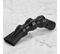 TOUISEDGI Plastic Aquarium Fish Tank Water Outlet Duckbill Nozzle 360 Rotating Tackle for Aquarium Fish Tank Pump Black (20mm Flat Duckbill)