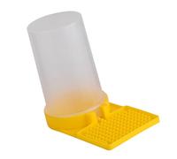 TOUISEDGI Plastic Bee Feeder Environment Friendly Water Drinking Bowl Beekeeping Tool for Spring Summer Beehive
