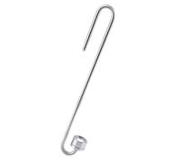 TOUISEDGI Stainless Steel Carbon Dioxide Diffuser Atomiser Fish Tank Supplies Aquarium Equipment Safe Precision for Fish Tank Enthusiasts (M) 250mm