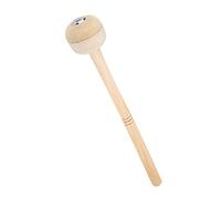 TOUISEDGI Tambour Maillet, 12,2 Pouces Durable Grosse Caisse Maillet Bâton Laine Feutre Tête Antidérapant Basse Percussion Bâtons, Percussion Marching Band Accessoire