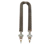 TOUISEDGI U Type Finned Electric Heat Tube, Stainless Steel Fin Heating Element, for kinds of ovens, baking rooms, heat preservation, air conditioning equipment, 220V 1kW