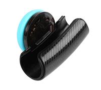 TOUISEDGI Universal Car Steering Wheel Knob Spinner Power Handle Ball Wheel Booster for Safe and Convenient Driving Black Blue (Blue)