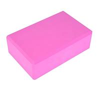 TOUISEDGI Yoga Block Foam Brick Exercise Fitness Tool Assists in Deepening Stretch for Yoga Practice Safe and Non-Toxic Material Green Blue Purple Pink 23 * 15 * 7.5cm 9.1 * 5.9 * 3in (Pink)
