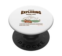 Toujours à la découverte d'un feu de Camp jamais Perdu, Une Aventure en Plein air en mer PopSockets PopGrip Adhésif