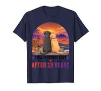 Toujours Chercher l'amour après 19 Ans 19e Couple de Chiens mariés T-Shirt