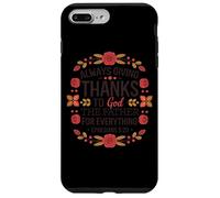 Toujours Donner grâce à Dieu Le Père pour Tout Coque pour iPhone 7 Plus/8 Plus