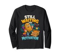 Toujours en Attente de Motivation Drole Patate Manche Longue