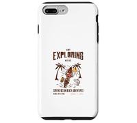 Toujours Explorer jamais Perdu Surf Ocean Beach Adventures Coque pour iPhone 7 Plus/8 Plus