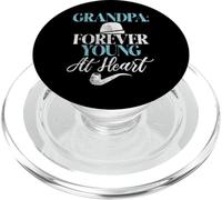 Toujours Jeune chez Heart New Grandpa PopSockets PopGrip pour MagSafe