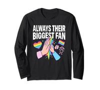 Toujours Leur Plus Grand Fan LGBTQ Pride Love Gay Rights Support Manche Longue
