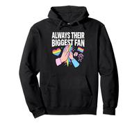 Toujours Leur Plus Grand Fan LGBTQ Pride Love Gay Rights Support Sweat à Capuche