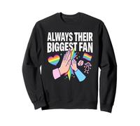 Toujours Leur Plus Grand Fan LGBTQ Pride Love Gay Rights Support Sweatshirt