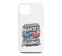 Toujours Mariés Toujours Deux Avis Anniversaire Mariage Coque pour iPhone 13