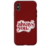 Toujours toi (cœur) Coque pour iPhone X/XS