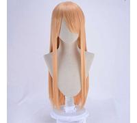 Touken Ranbu Online Midare Toushirou Perruque de cosplay, orange, avec bonnet gratuit, pour Noël, carnaval, Halloween, cosplay