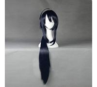 Touken Ranbu Online Namazuo Toushirou Perruques Cosplay Bleu foncé Mix Violet Fibre résistant à la chaleur Cheveux Perruque Anime Costume Perucas KUZZ5596