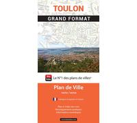 Toulon grand format 2026 - Blay-Foldex - Blay Foldex - broché - Atlas / carte