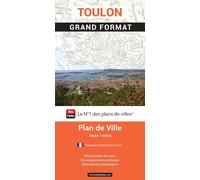 Toulon - Plan de ville grand format | Blay Foldex