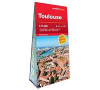 Toulouse 1/15.000 (carte grand format laminée - plan de ville)