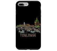 Toulouse City France Souvenir de Voyage Historique Cadeau Historique Coque pour iPhone 7 Plus/8 Plus