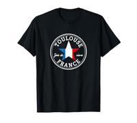 Toulouse France Occitanie randonnée vacances cyclisme art souvenir T-Shirt