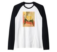 Toulouse Lautrec - La Clowness Assis #2 Manche Raglan