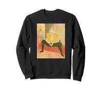 Toulouse Lautrec - La Clowness Assis #2 Sweatshirt