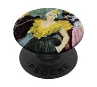 Toulouse Lautrec Le Clown Cha-U-Kao #2 pour Artistes PopSockets PopGrip Adhésif